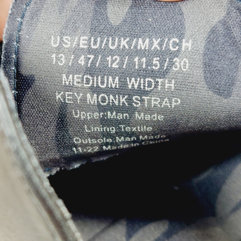 NEW Kenneth Cole Reaction Men's Black Monk-Strap Loafer Dress Shoes i253 - Picture 11 of 12